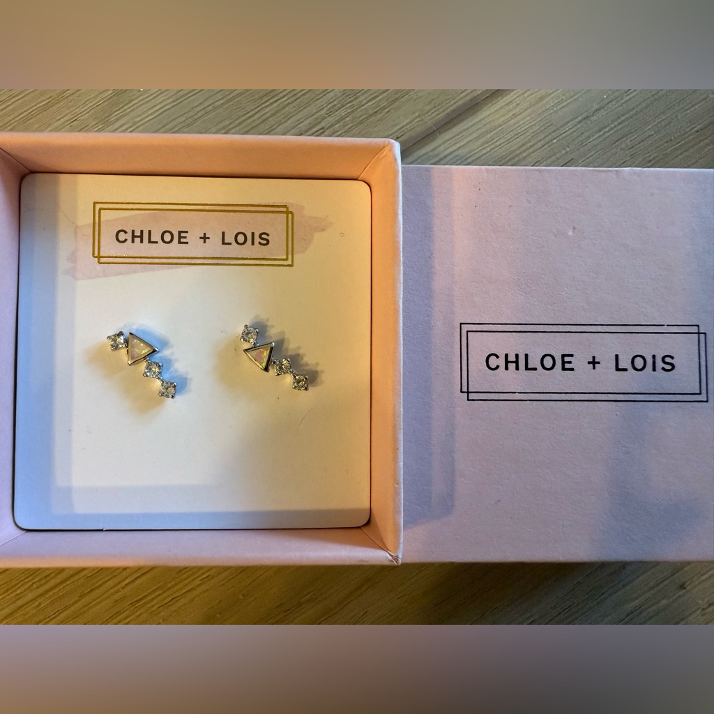 Opalite Chloe  Lois Earrings